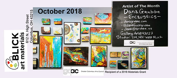 October 2018:  Artist of the Month