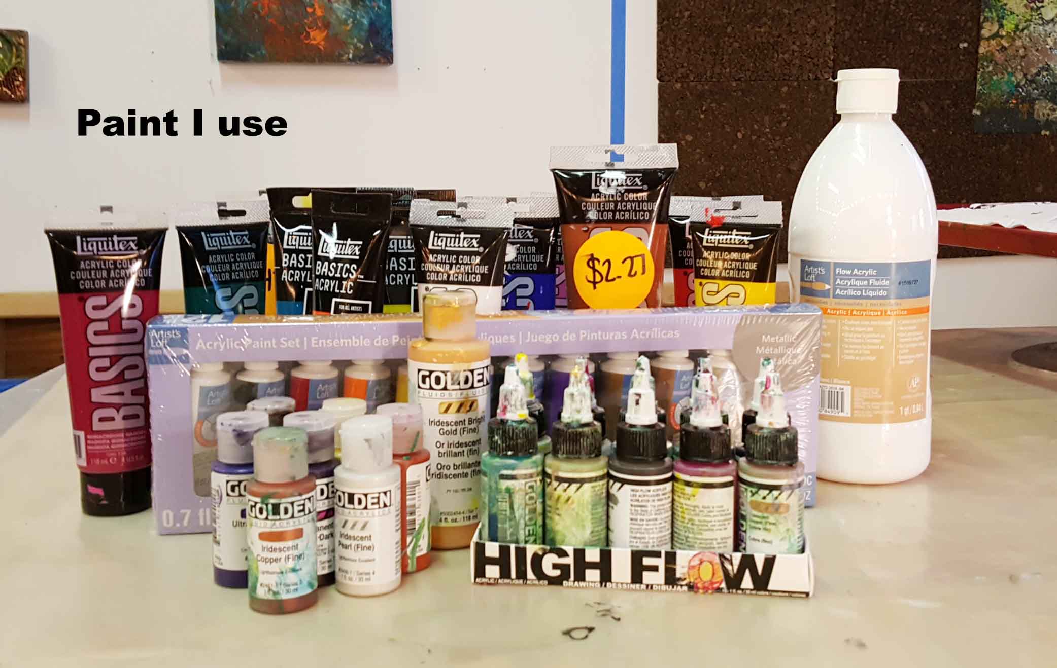Acrylic Pouring Ratio Guide: Floetrol, Liquitex and More